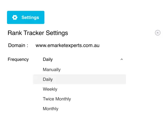 Automate Rank Tracking with Flexible Scheduling (Daily, Weekly, Bi-Monthly, Monthly)