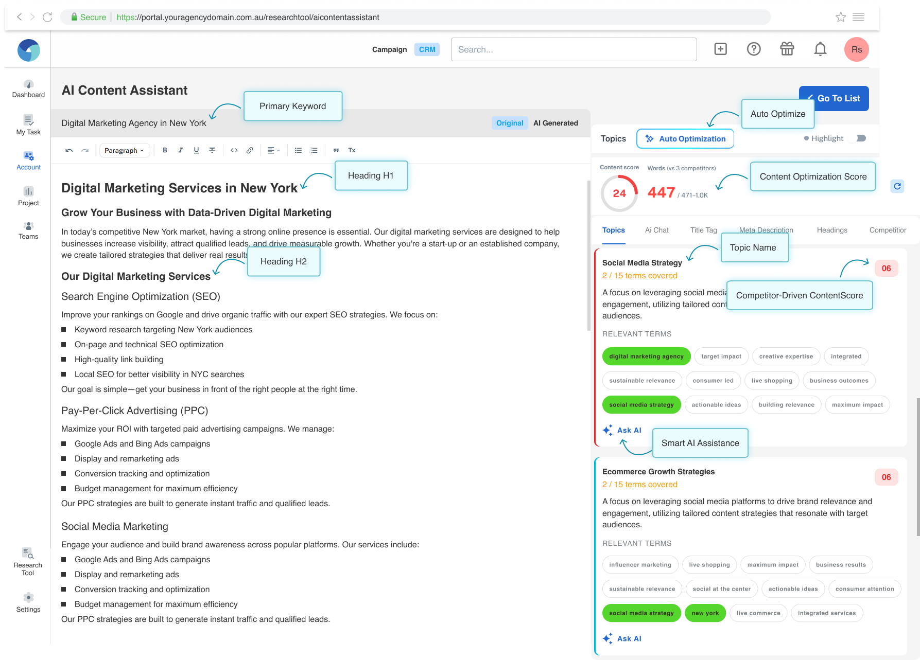 AI Content Assistant